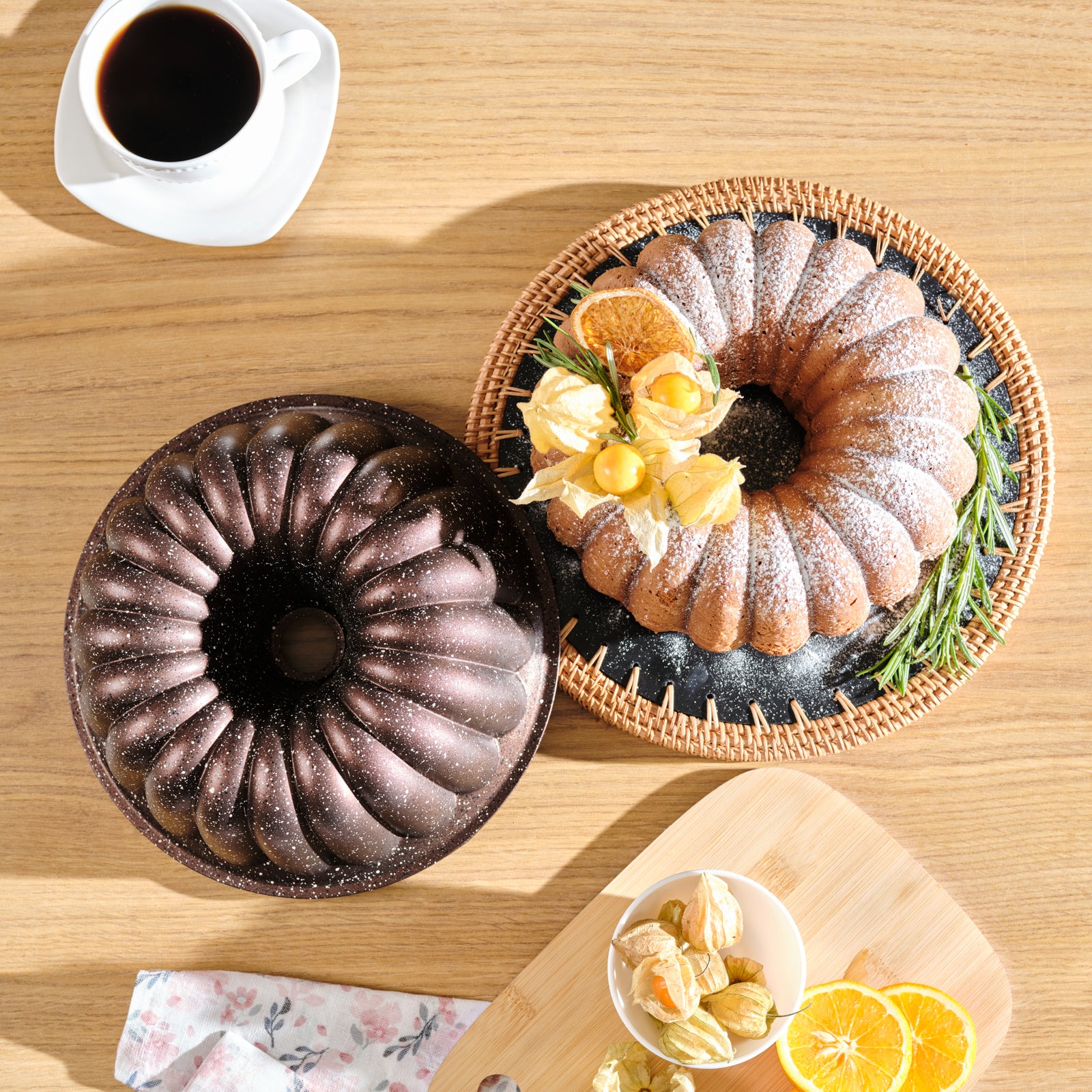 Karaca Cake Pro Lina Cake Pan 25.5 cm - Brown