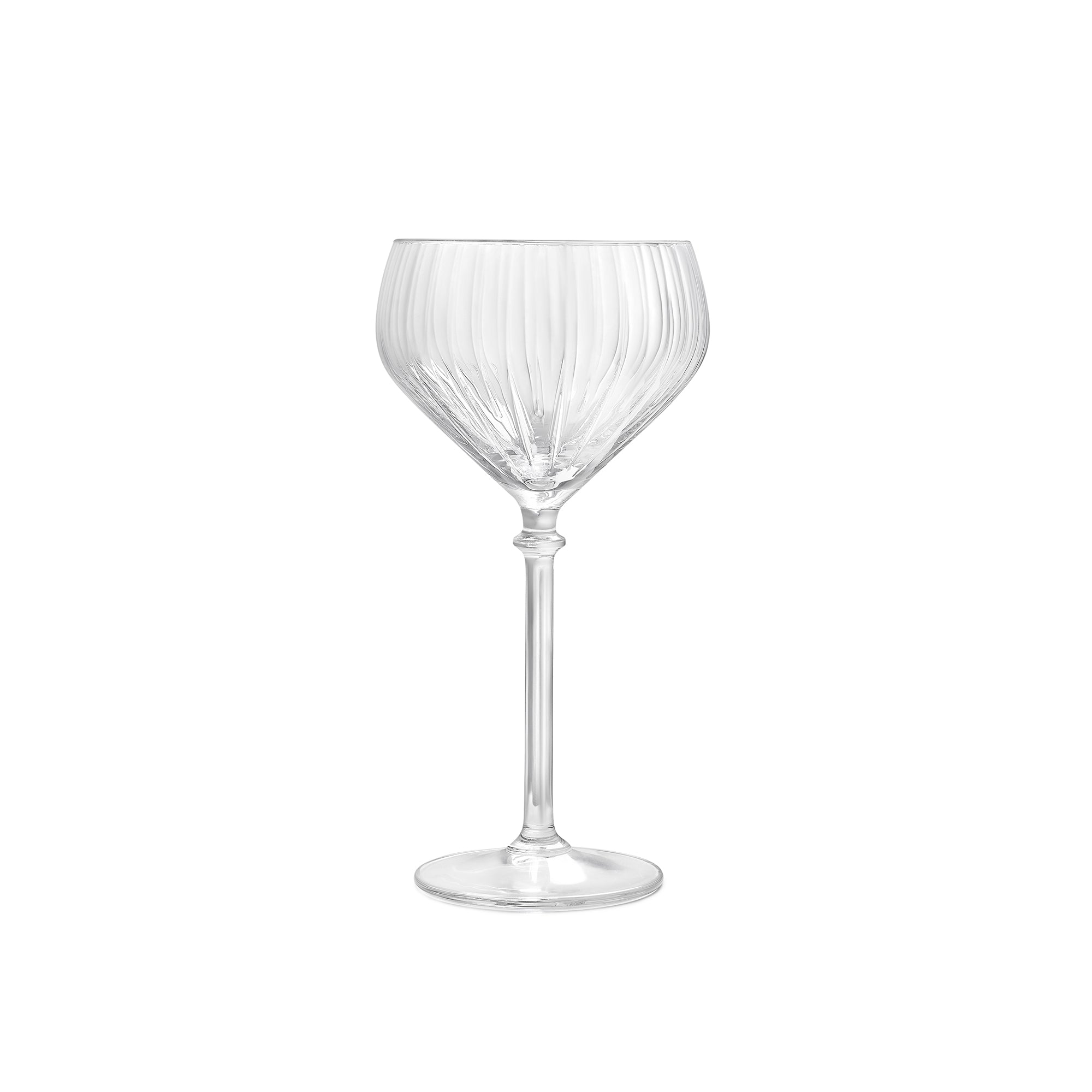 Royal Leerdam Bonheur Coupe Glass Set 320 ML 6Pcs - Transparent