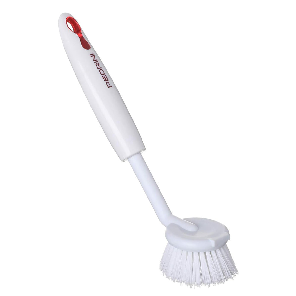 Pedrini Lillo Washing Brush Round Shape New bristles 25 Cm -White