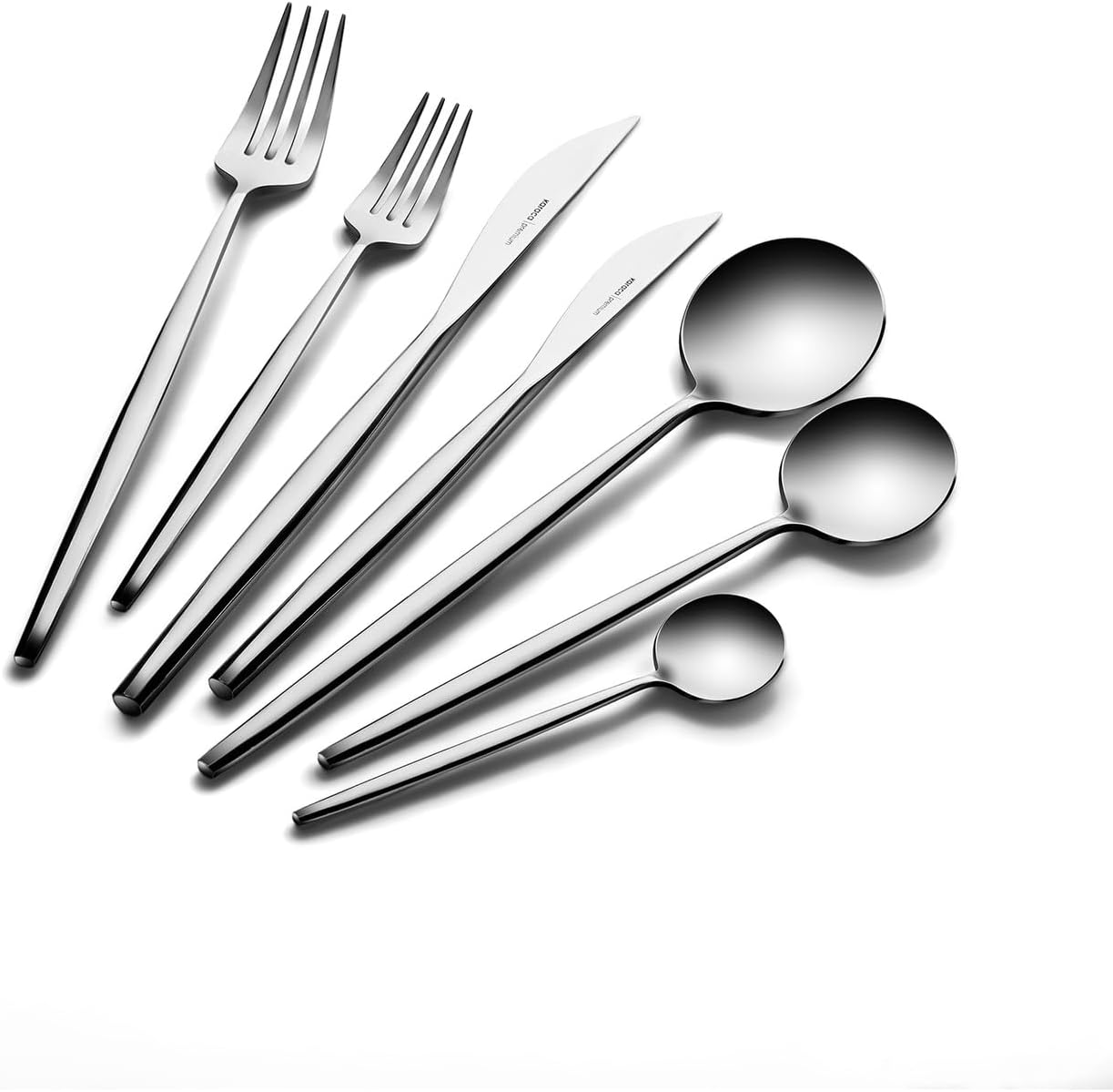 Karaca Mild Premium 84 Pieces Cutlery Set 18/10 Stainless Steel - Silver