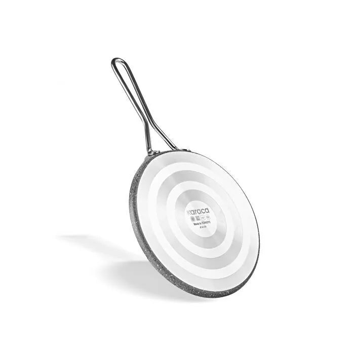 Karaca Salvador Biogranite Crepe Pan 24 Cm - Gray