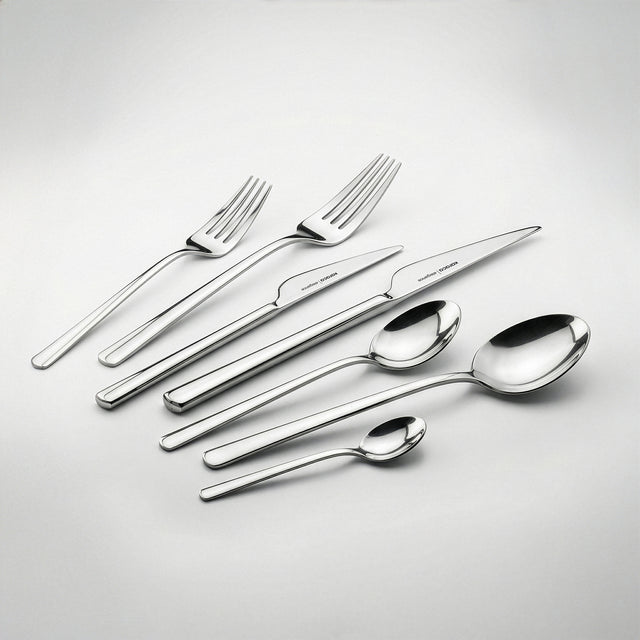 Karaca Serena 84Piece 18/10 Stainless Steel Cutlery Set - Silver