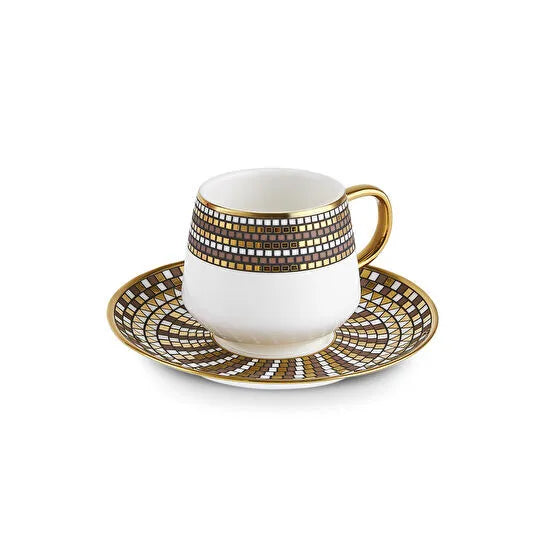 Karaca Belgin 6-Piece Coffee Cup Set 90 ml - Multicolor