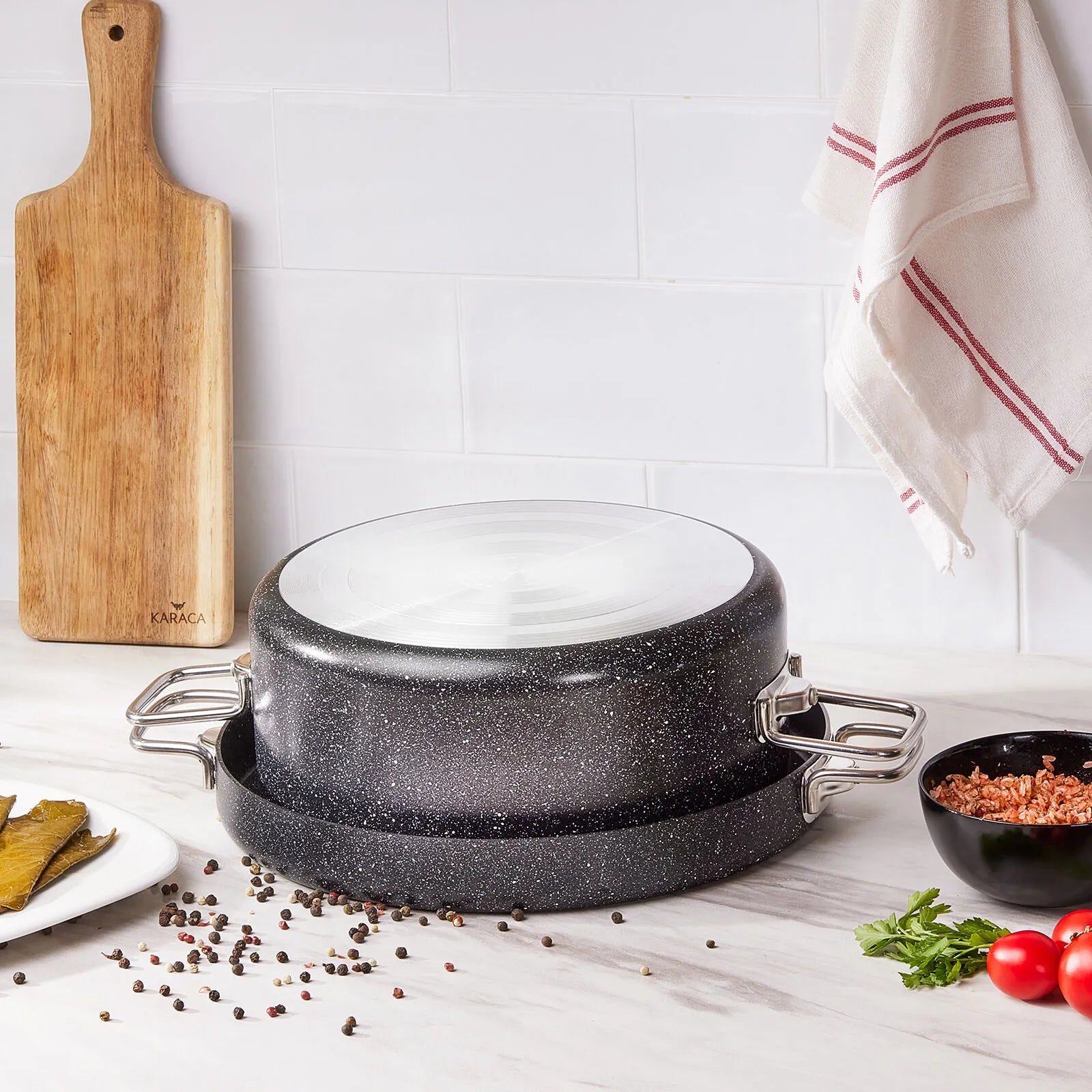 Karaca Kitchen Lovers BioGranit Wrapping Pan 26 cm