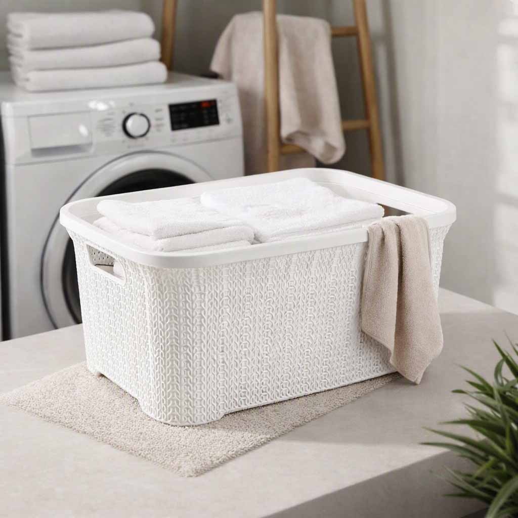 Dunya 35 L Knit Basket 