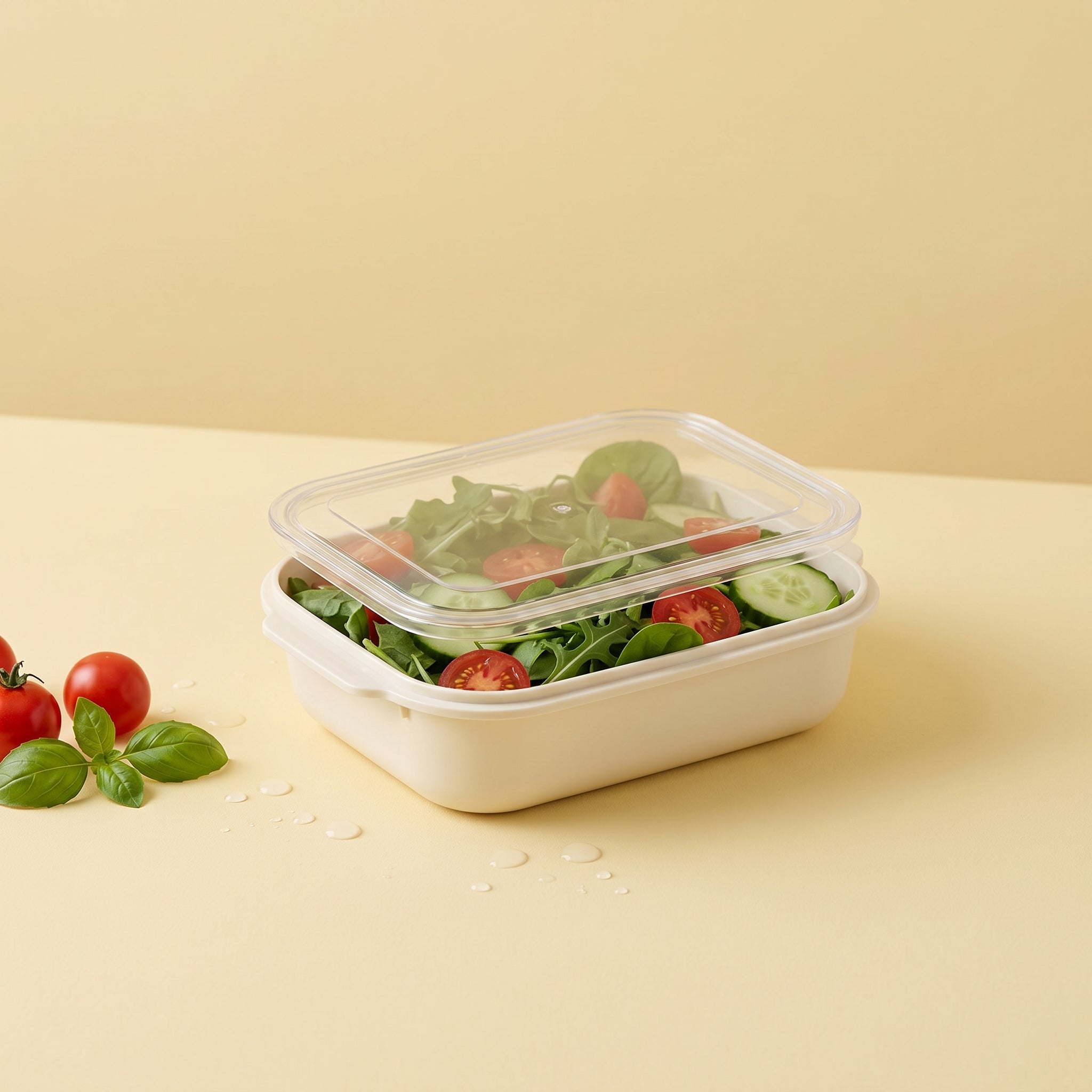 Dunya Easy Keep Plastic Storage Container Rectangular 2500 ml 