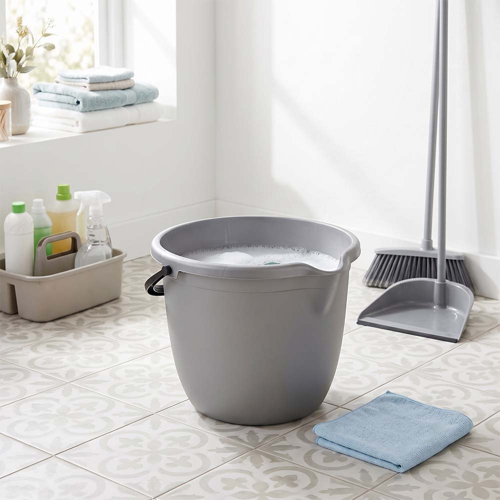 Dunya 13 L Cleaning Bucket - Gray