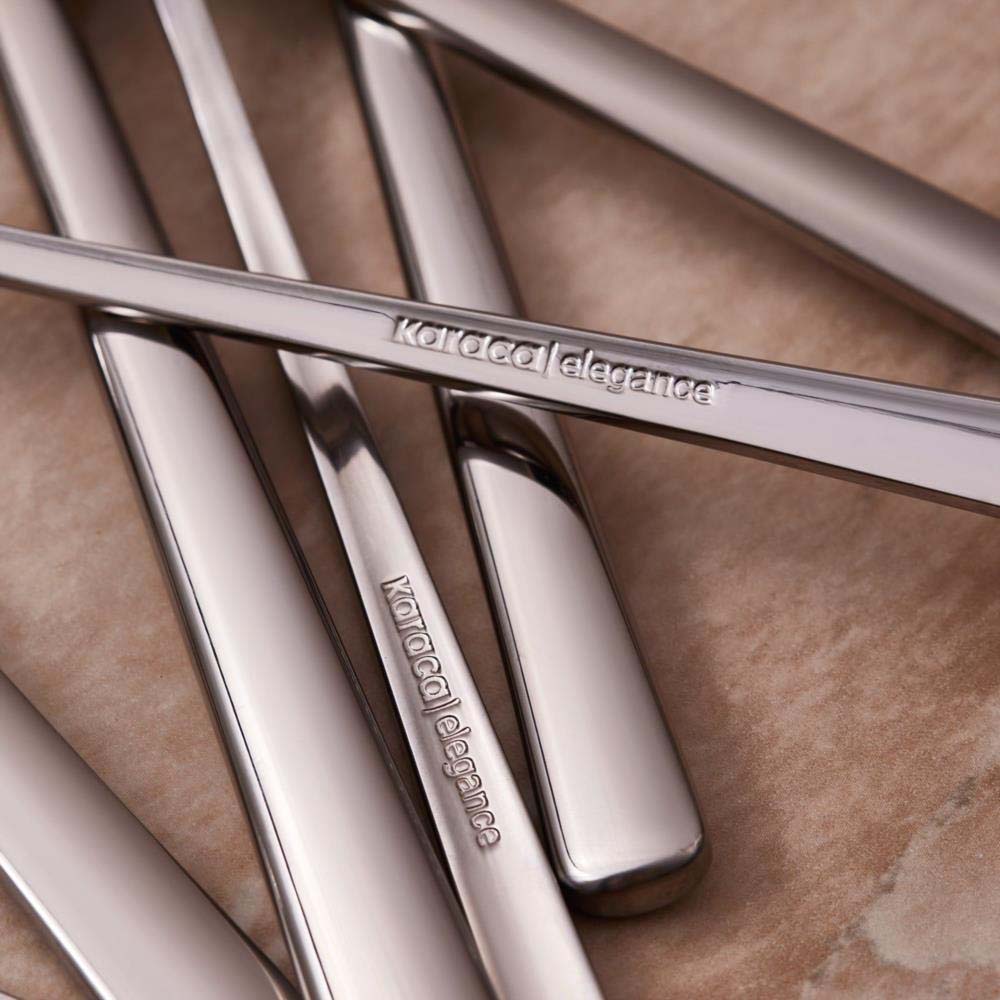 Karaca Serena 84Piece 18/10 Stainless Steel Cutlery Set - Silver