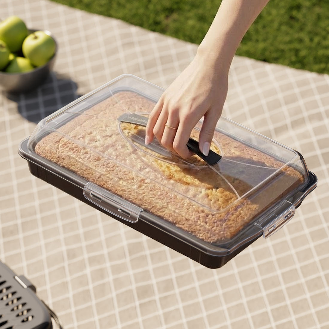 Dunya Party Butler Rectangular 40 Cm 
