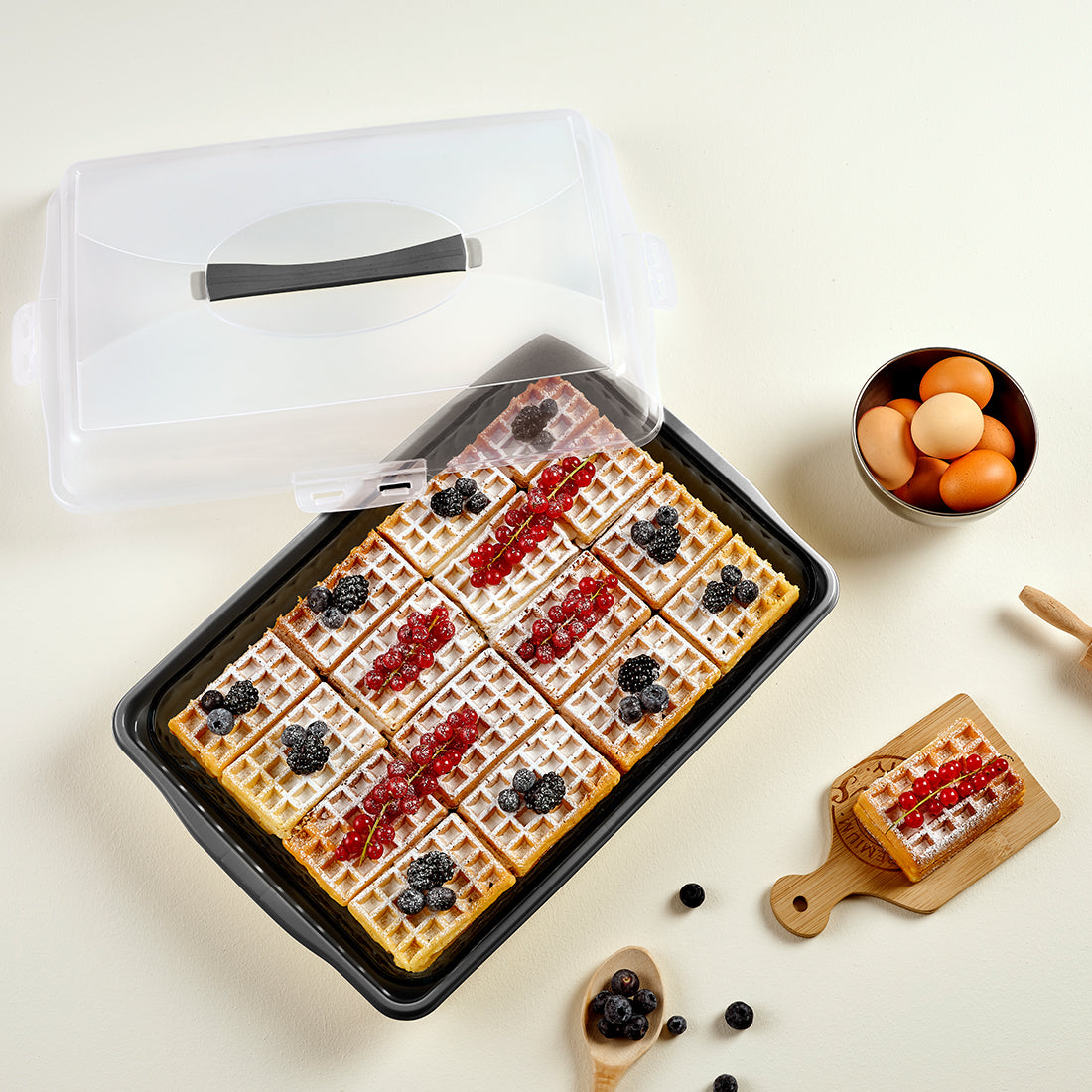 Dunya Party Butler Rectangular 40 Cm 
