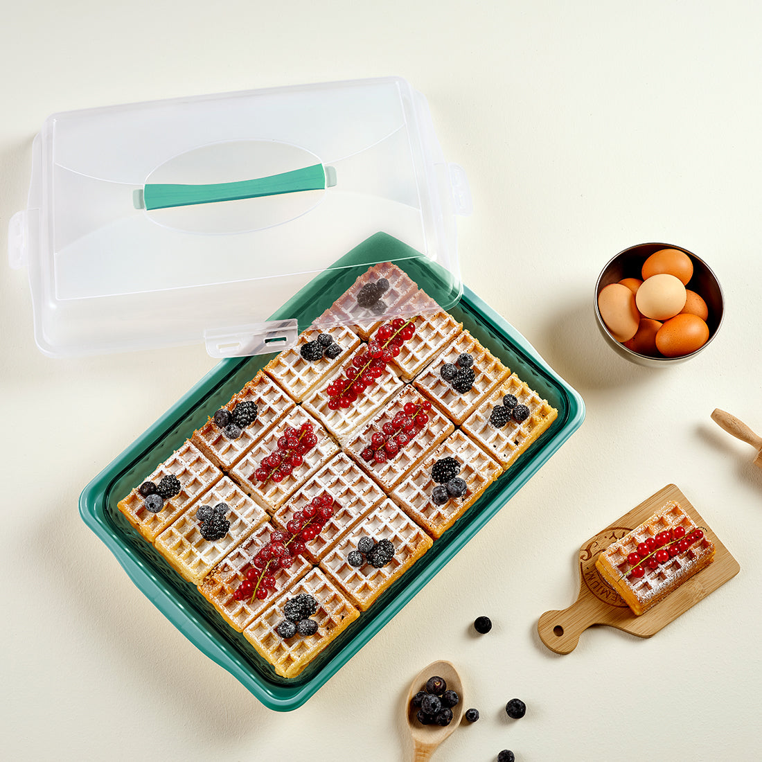 Dunya Party Butler Rectangular 40 Cm 

