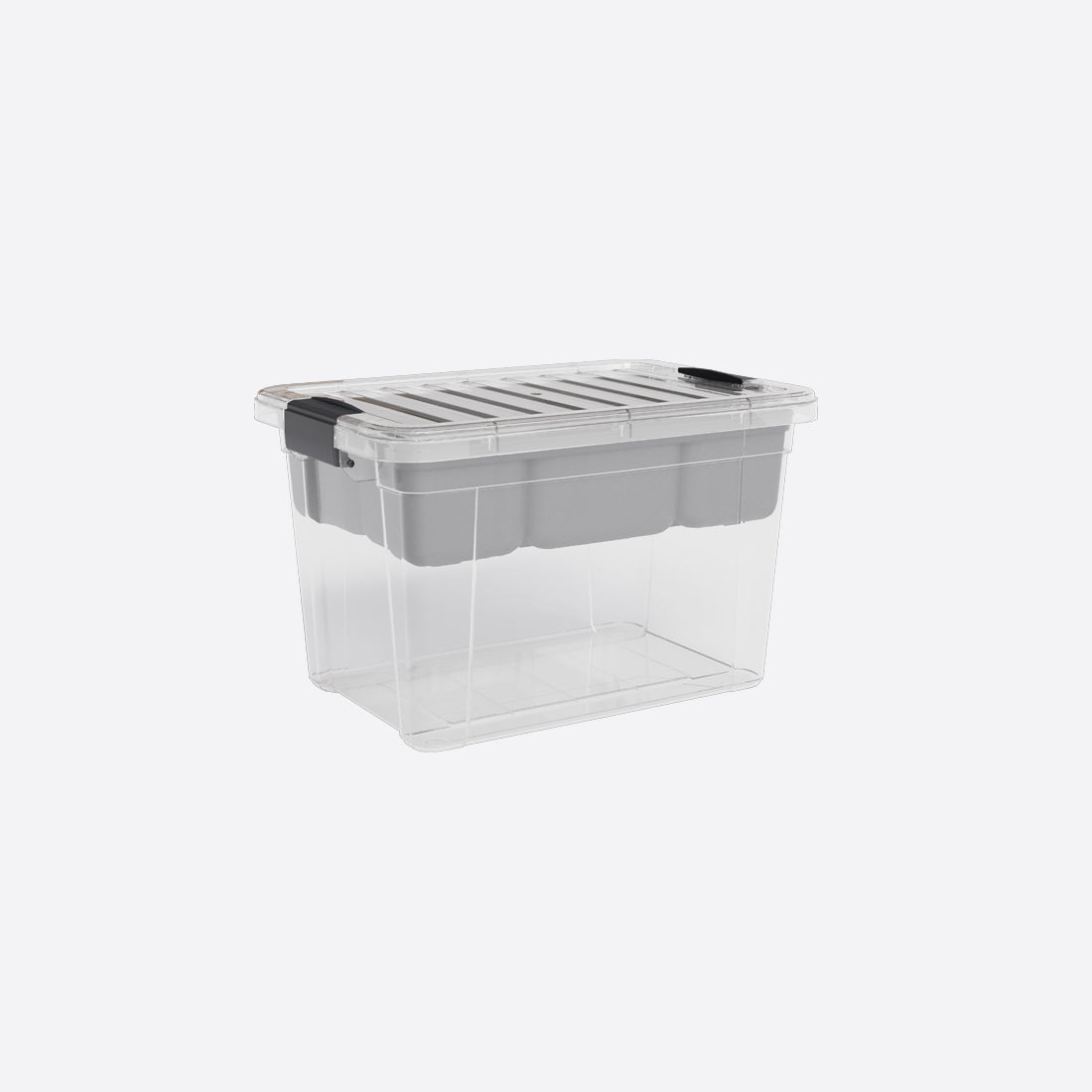 Dunya Lock & Keep Plastic Storage Box 2,25 L -Transparent