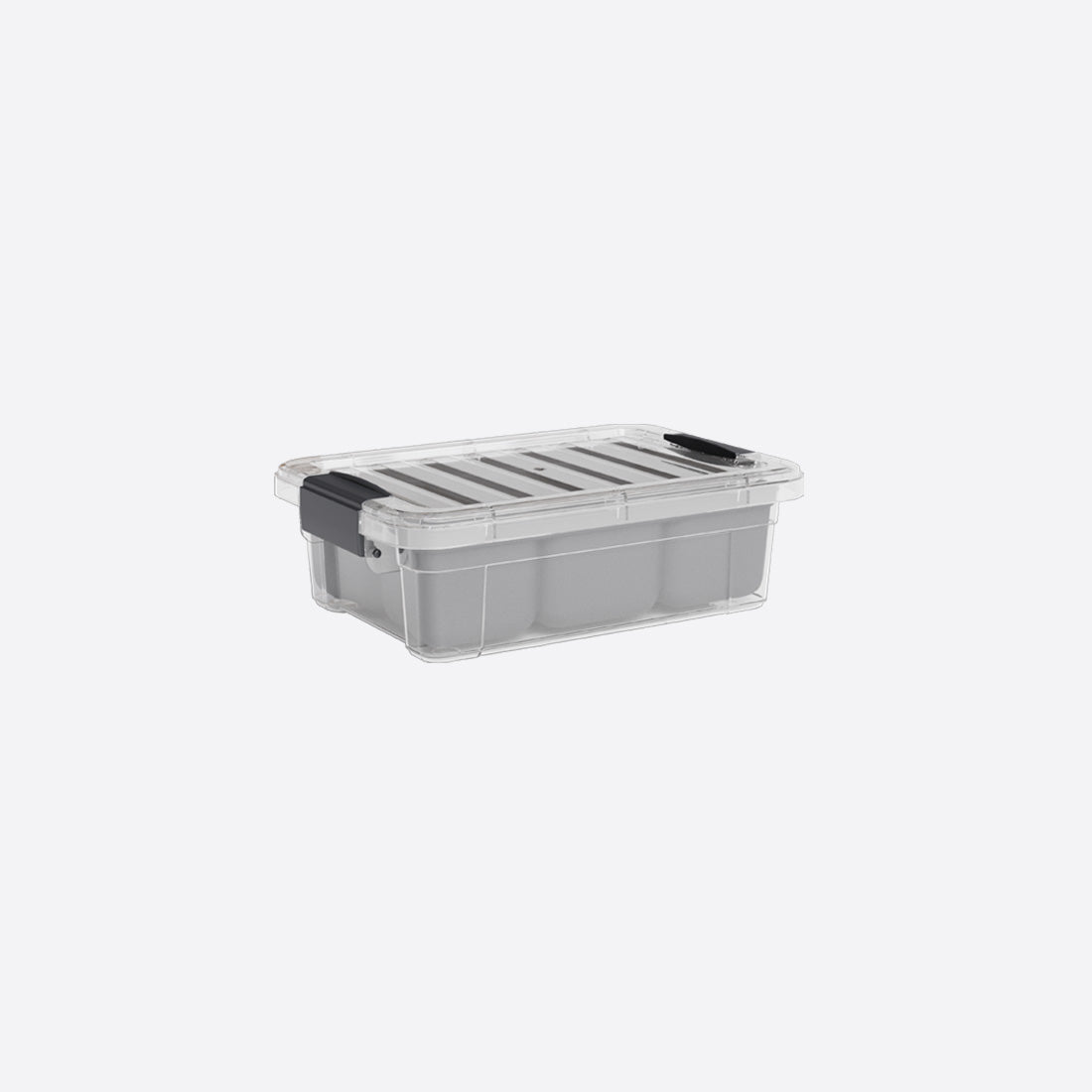 Dunya Lock & Keep Plastic Storage Box 2,2 L - Transparent