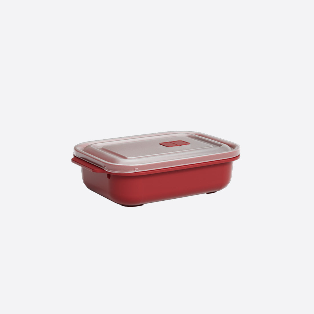 Dunya Heat'N Go Plastic Food container Rectangular 1300 ml - Red
