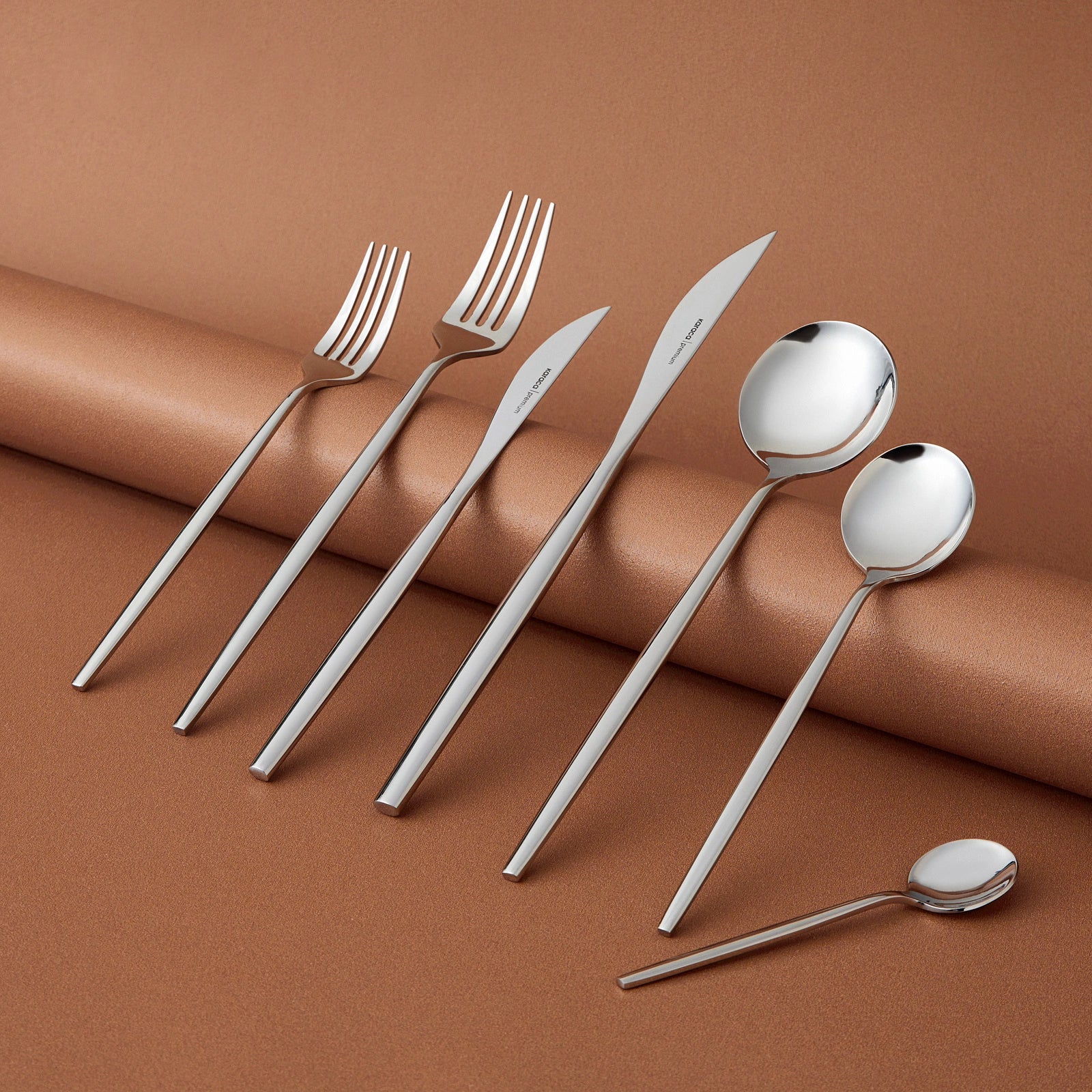 Karaca Mild Premium 84 Pieces Cutlery Set 18/10 Stainless Steel - Silver
