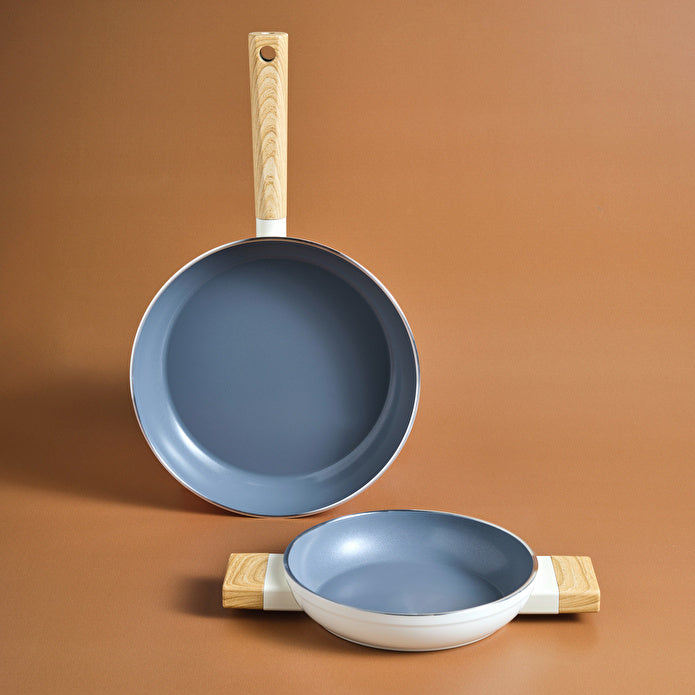 Karaca x Refika Swiss Crystal Wood Pan Pan Set - Creamy 