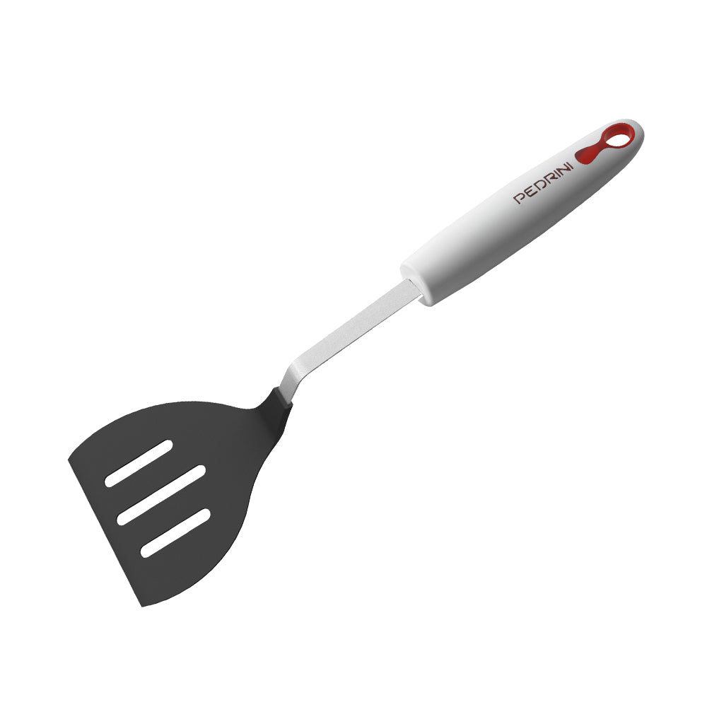 PEDRINI Lillo Slotted Spatula - White